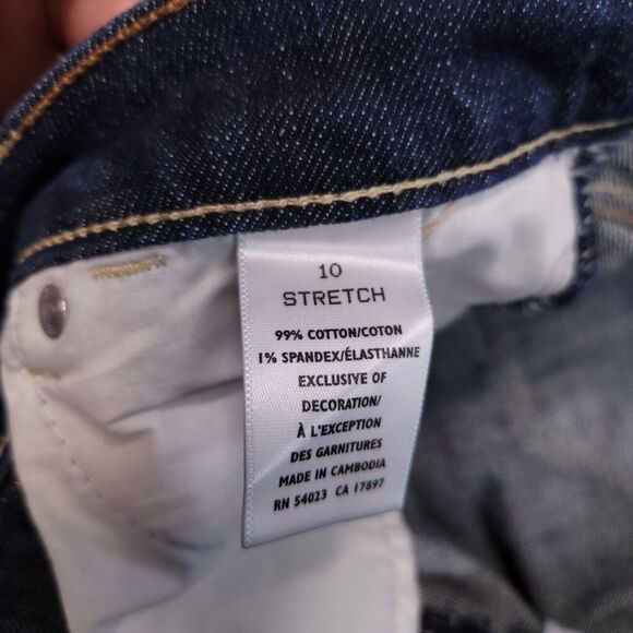 The Flirt Casual Button Zip Denim Medium Wash Jeans Womens Size 10 Blue - Picture 7 of 10